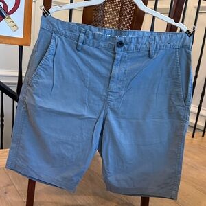 RVCA Slate Blue Flat Front Shorts